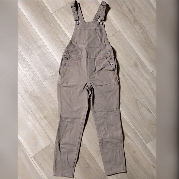 Old Navy O.G. Straight Pop-Color Jean Overalls Size 10 - Picture 3 of 3